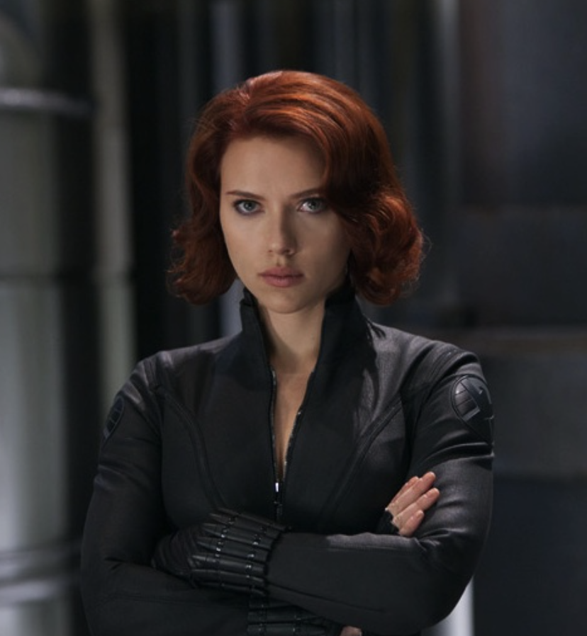 (Black Widow in the Avengers) She's 90 Years Old. She Is Biologically Enhanced. She Was Implanted With Fake Memories. She Is A Classically Trained Ballerina… Maybe. She Was Trained By The Winter Soldier. She Was Able To Lift Mjolnir. Scarlett Johansson Had 3 Stunt Doubles To Hide Her Pregnancy. She Used To Have Black Hair. Hawkeye Took Her Life.