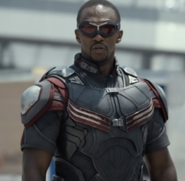 (Falcon in Civil War) He Is The First African-American Superhero. He’s An Orphan. He Is A Politician + A Social Worker. He Can Communicate With Birds. He Crossed Paths With Red Skull. He Became Captain America. His Wings Were Designed By Black Panther. His Real Name Is Clarence(in 8 miles).