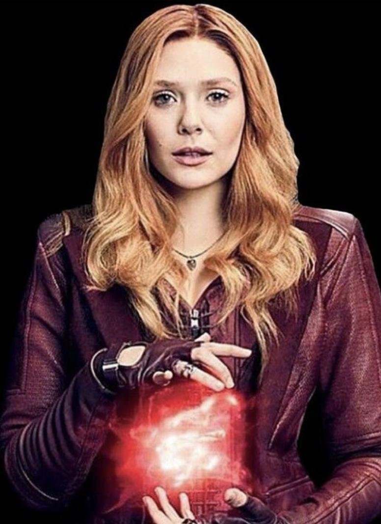 (Wanda in Infinity War)  She Was Originally A Super-Villain. Her Tragic Attempt At Having A Family With Vision. She IS The ‘Nexus’ Of The Marvel Universe. Wanda has the ability to harness magic, which typically presents itself in telekinesis, telepathy and energy manipulation/projection.