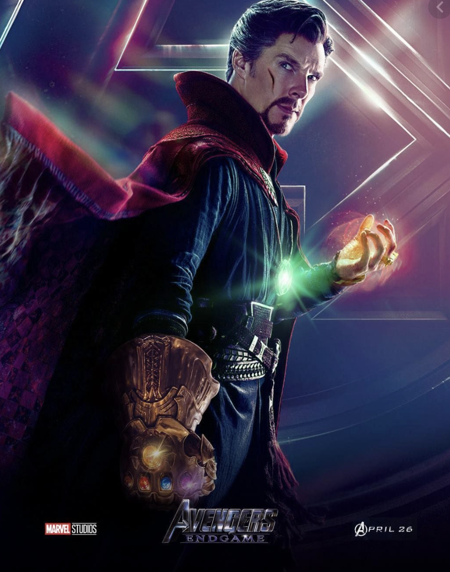 (Doctor Strange in endgame) His Body Is Older Than The Earth Itself He Lost His Left Eye And Dormammu Moved Into His Eye Socket. His Body Is A Living Weapon. He Needs Poisonous Food To Survive. Going To Sleep Puts His Life In Danger. Magic Keeps His Body From Aging. He Lost Most Of Powers When The Hulk Broke His Hands. He Has An Eye In The Middle Of His Forehead. His Body Spends A Lot Of Time Lying Around Helpless.