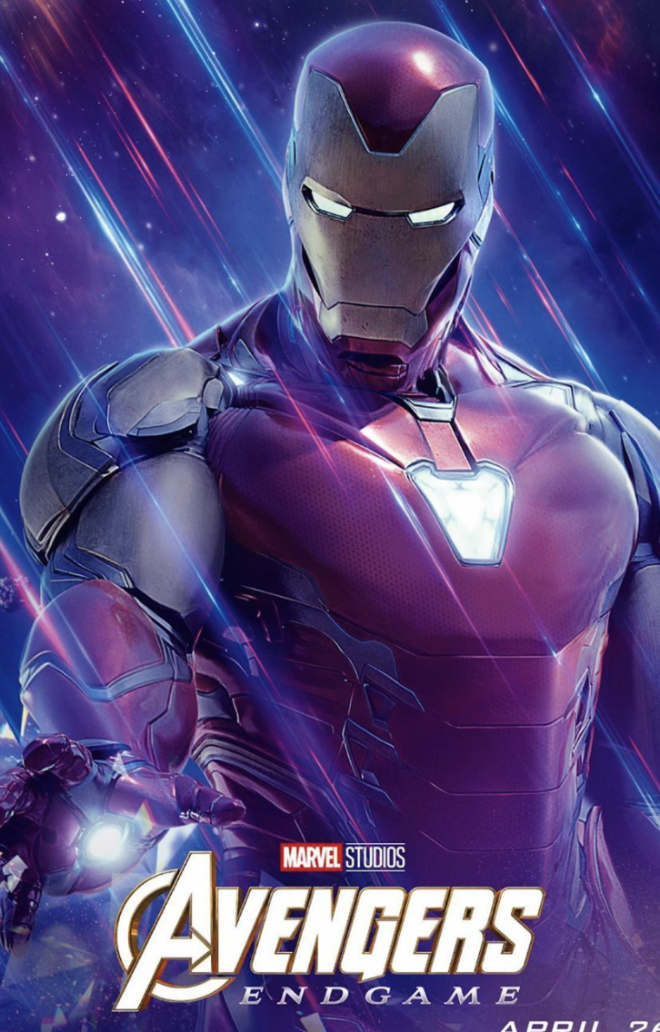 (Ironman in endgame) Tony Stark was based off of millionaire industrialist Howard Hughes. Stark has a piece of shrapnel near his heart. His magnetic chest plate keeps the shrapnel from reaching his heart and killing him. He must recharge the chest plate every day or die. He also built specialized suits for other environments like deep sea diving and space travel. He graduated from MIT with multiple degrees when he was 21 years old. He is friends with Captain America. Robert Downey Jr. played Iron Man in the movie version.