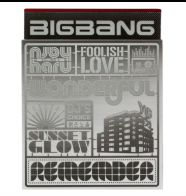 Remember (2008)
             <br>
             11 songs • 39 minutes
            <br>
            Remember is the second Korean album by South Korean boy band Big Bang, released by YG Entertainment on November 5, 2008. Before release, demand for the album made it surpass 200,000 pre-orders. 